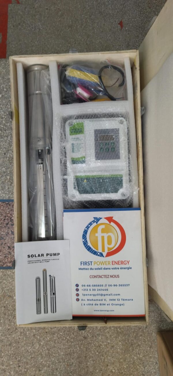 Pompe DC de 750 W مضخة DC بقدرة 750 وات (1 حصان)